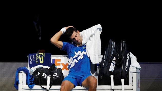 Srbsk� tenista Novak Djokovi�.