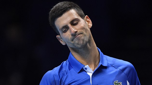 Srbsk� tenista Novak Djokovi�.