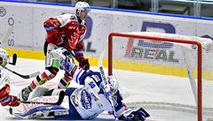 Utkání 13. kola hokejové extraligy: HC Dynamo Pardubice - HC Kometa Brno, 17....