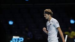 Alexander Zverev na Turnaji mistr.