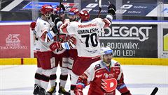 Pardubice nenavzaly na skalp Komety, vchodoesk derby ovldl Hradec. Rika zazil temi body