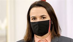 Svjatlana Cichanouská, vdí osobnost bloruské opozice a hlavní Lukaenkova...