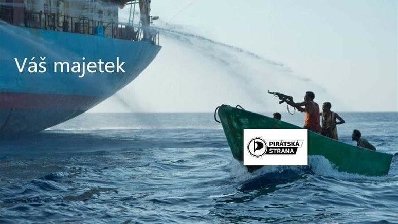ODS Praha 8 ozna�ila Piráty za skute�né piráty.