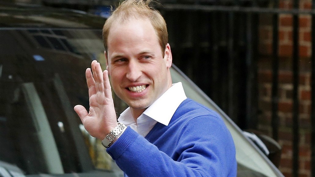 Následník britského trnu princ William