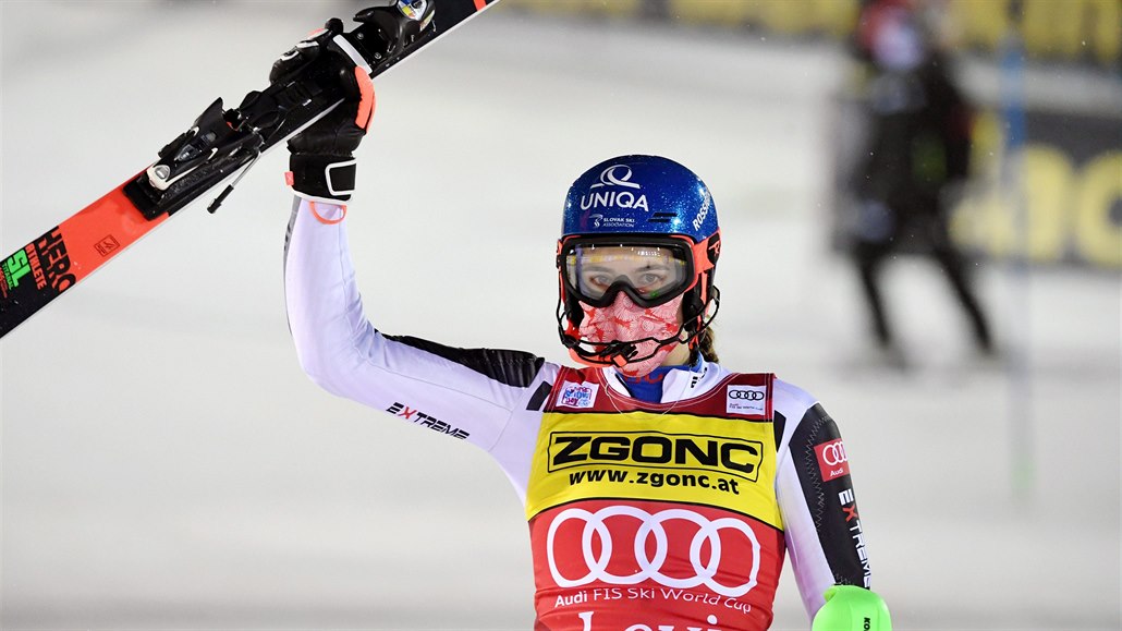 Slovenka Petra Vlhová opanovala slalom ve finském Levi.
