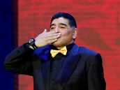 Argentinská fotbalová legenda Diego Maradona