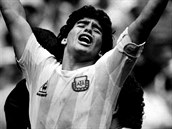 Argentinská fotbalová legenda Diego Maradona