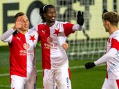 Utkání 8. kola první fotbalové ligy: SFC Opava - Slavia Praha, 21. listopadu...