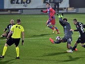 Utkání 9. kola první fotbalové ligy: SK Dynamo eské Budjovice - FC Viktoria...