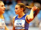 Kráska eské atletiky Nikola Bendová.