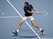 Ruský tenista Daniil Medvedv ve finále Turnaje mistr.