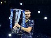 Ruský tenista Daniil Medvedv triumfoval na Turnaji mistr.