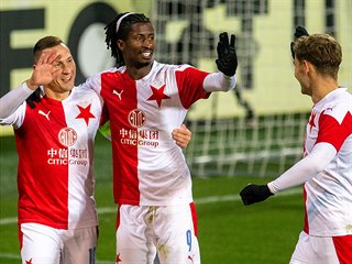 Utkn 8. kola prvn fotbalov ligy: SFC Opava - Slavia Praha, 21. listopadu...