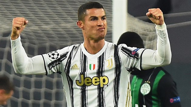 Cristiano Ronaldo pomohl Juventusu k postupu do osmifinále LM.