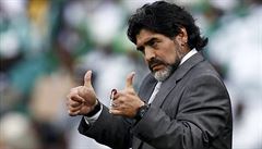 Kouč Argentiny Maradona: Bylo to velmi důležité vítězství