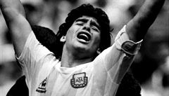 Argentinská fotbalová legenda Diego Maradona