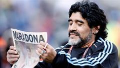 Argentinská fotbalová legenda Diego Maradona na fotografii z roku 2010 | na serveru Lidovky.cz | aktuální zprávy