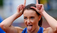 Nikola Bendová jako ertice.