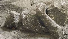 Odborníci v Pompejích odkryli pozůstatky dvou mužů v popelu.