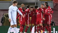 Radost fotbalist Liverpoolu.