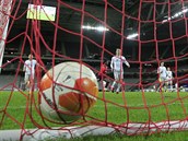 Lille vs. Sparta, Evropská liga: první gól v síti hostí.