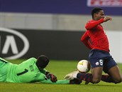 Lille vs. Sparta, Evropská liga: Florin Nita zastavuje domácího Jonathana...
