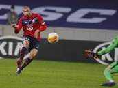 Lille vs. Sparta, Evropská liga: Burak Yilmaz stílí druhý gól.