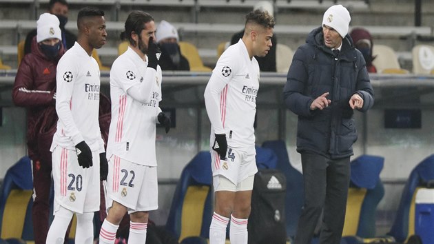 Real Madrid v utkání Ligy mistr�