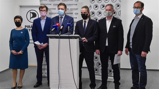 Tisková konference Pirát a hnutí STAN.