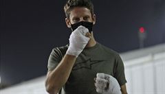 Romain Grosjean má po nehod okliv popálené ruce