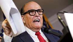 Trumpv prvnk Giuliani se nakazil koronavirem. Brzy se uzdrav, budeme pokraovat, popl mu prezident