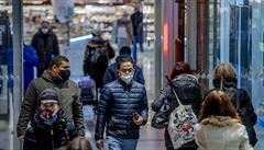 Chodby praského Palladia se ve tvrtek plnily - virus, nevirus.