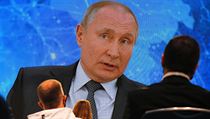 Tiskov konference Vladimira Putina.