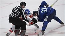 Moskevský turnaj Euro Hockey Tour otevřeli Češi utkání s Finskem.