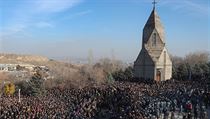Vlen pamtnk v Jerevanu.