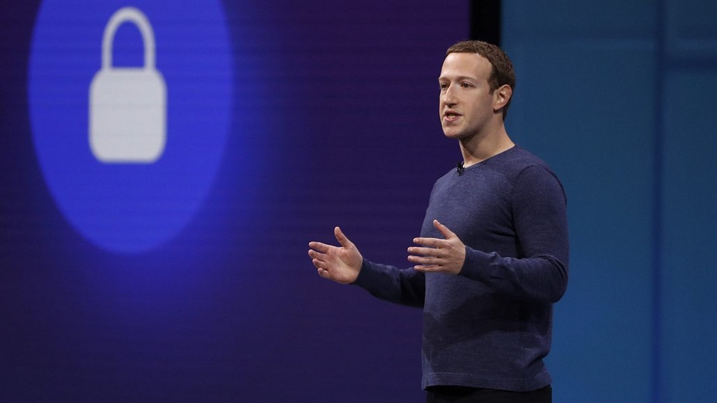 Mark Zuckerberg vystoupil na vývojářské konferenci F8 v San Jose.