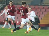 Evropská liga - Sparta vs. AC Milán: Hauge prosteluje Vitíka a stílí první...