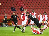 Evropská liga, Leverkusen vs. Slavia: Schick hlavikuje do tye, následn...