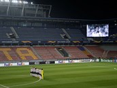 Evropská liga - Sparta vs. AC Milán: na Letné uctili minutou ticha zesnulého...