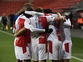 Utkání 11. kola první fotbalové ligy: Slavia Praha - Slovan Liberec, 13....