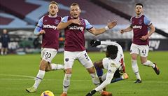 Vladimír Coufal v utkání proti Crystal Palace.