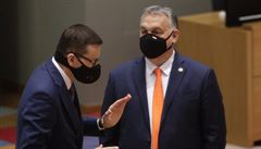Polský premiér Mateusz Morawiecki spolu s maďarským premiérem Viktorem Orbánem. | na serveru Lidovky.cz | aktuální zprávy