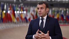 Francouzský prezident Emmanuel Macron.