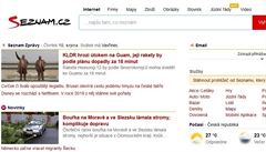 Homepage portálu Seznam.cz. | na serveru Lidovky.cz | aktuální zprávy