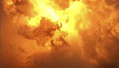 Záb�r na prototyp rakety Starship od spole�nosti SpaceX pojmenovaný SN8, který...