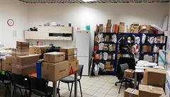 Ani sklad v Opav u na takový nápor nestaí.