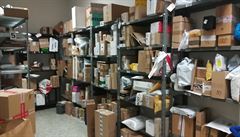 Takto v souasnosti vypadá potovní sklad v Ústí nad Labem.