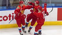 Hokejisté Ruska zdolali na mistrovství světa dvacítek v Edmontonu Spojené státy...