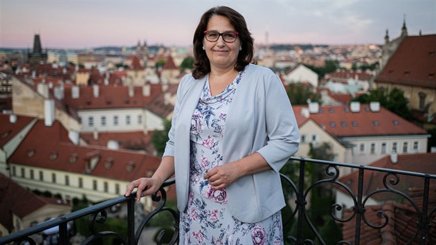 Štěpánka Baierlová, učitelka matematiky a informatiky na základní škole v Sušici
