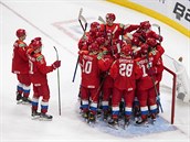 Hokejisté Ruska zdolali na mistrovství svta dvacítek v Edmontonu Spojené státy...